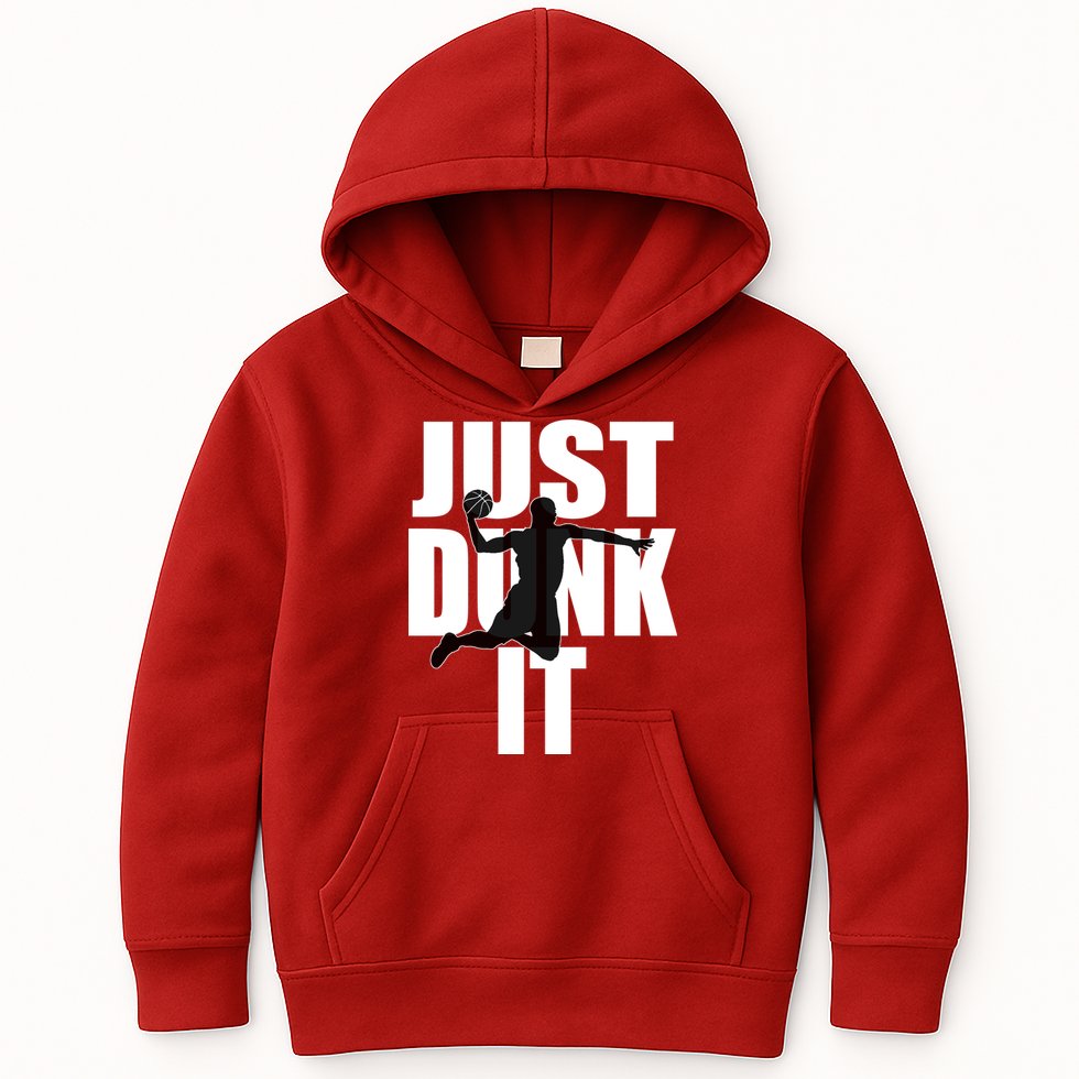 Just Dunk It Kids Hoodie