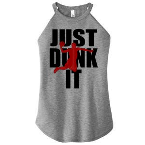 Just Dunk It Women's Perfect Tri Rocker Tank