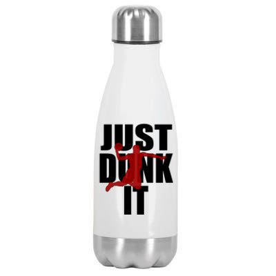 Just Dunk It Stainless Steel Insulated Water Bottle