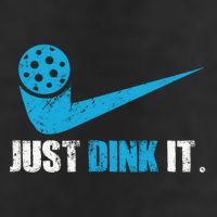 Just Dink It Pickleball Player Fan Gift Golf Towel