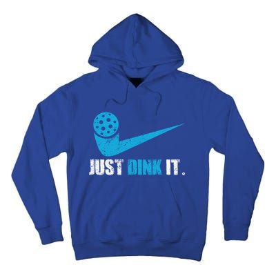 Just Dink It Pickleball Player Fan Gift Tall Hoodie