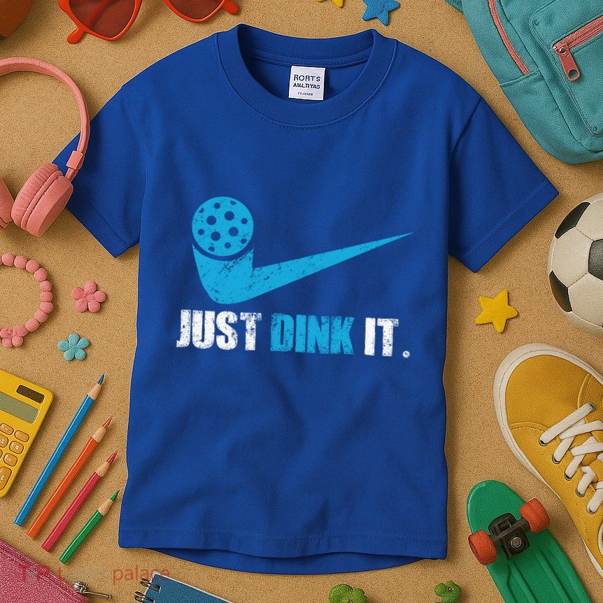 Just Dink It Pickleball Player Fan Gift Kids T-Shirt