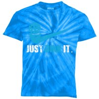 Just Dink It Pickleball Player Fan Gift Kids Tie-Dye T-Shirt