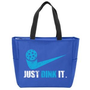 Just Dink It Pickleball Player Fan Gift Zip Tote Bag