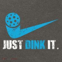 Just Dink It Pickleball Player Fan Gift Cotton Canvas Backpack