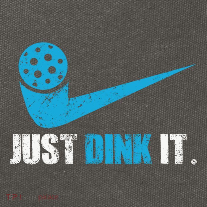 Just Dink It Pickleball Player Fan Gift Cotton Canvas Backpack