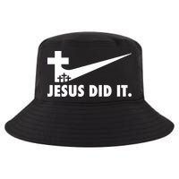 Jesus Did It Cross Cool Comfort Performance Bucket Hat