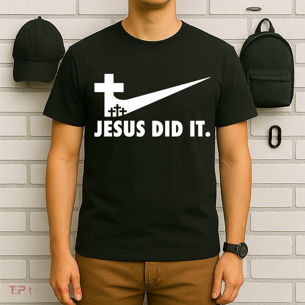 Jesus Did It Cross T-Shirt
