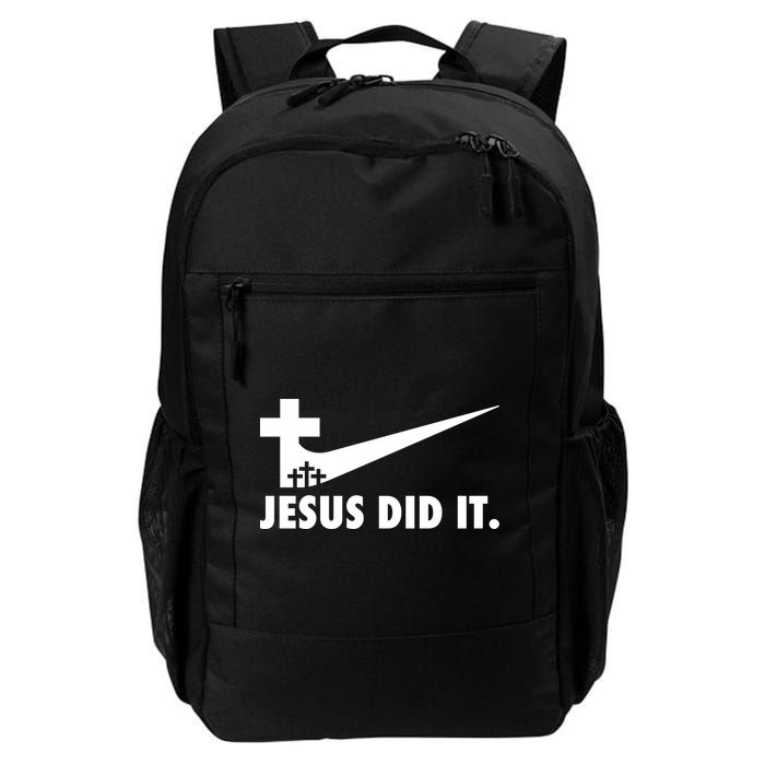 Jesus Did It Cross Backpack