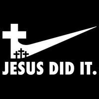 Jesus Did It Cross Backpack