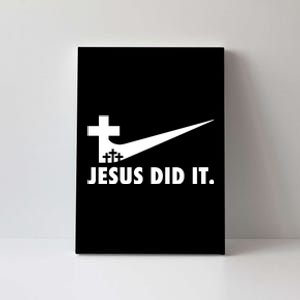 Jesus Did It Cross Canvas