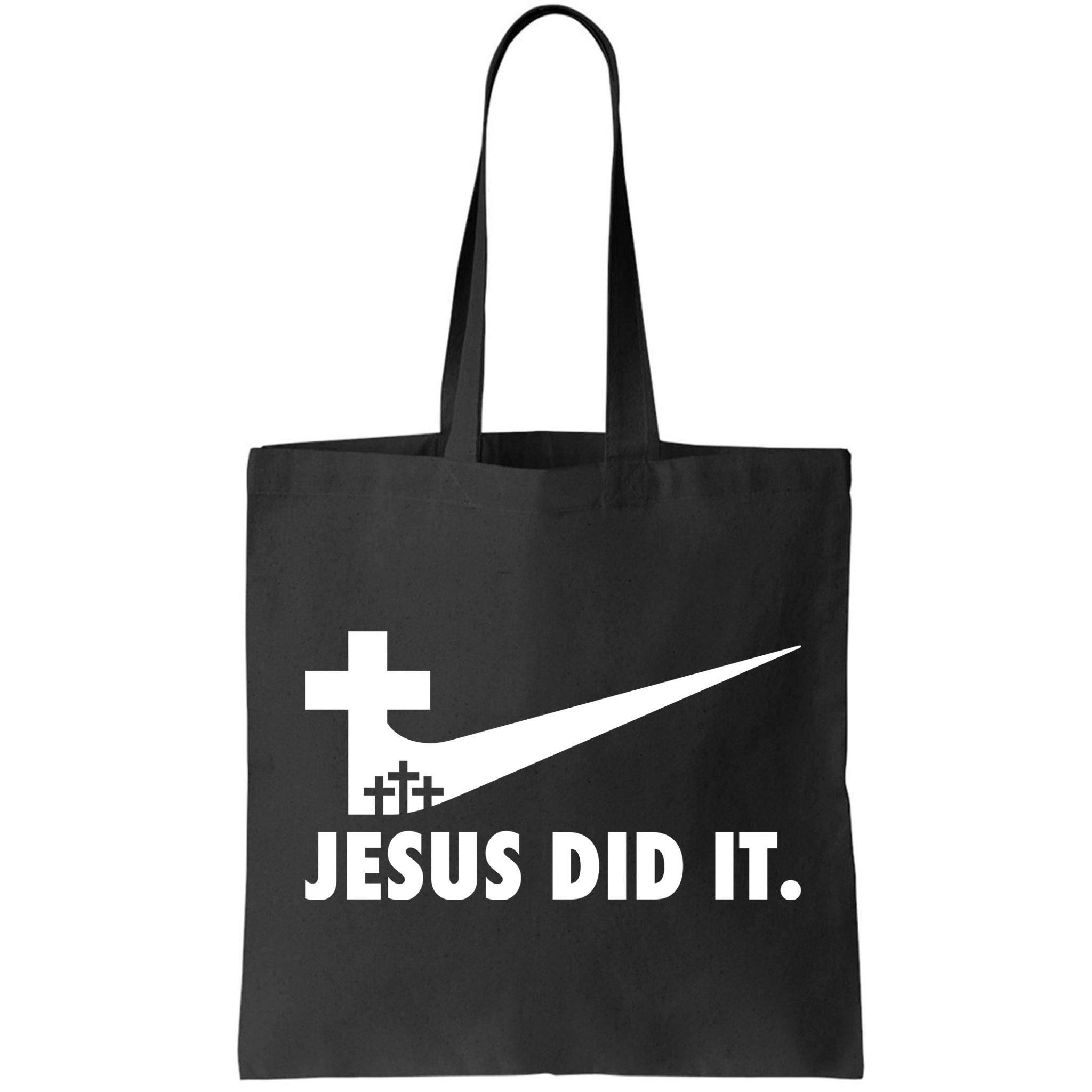 Jesus Did It Cross Bag