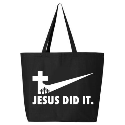 Jesus Did It Cross 25L Jumbo Tote