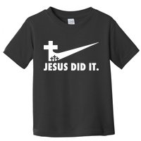 Jesus Did It Cross Toddler T-Shirt