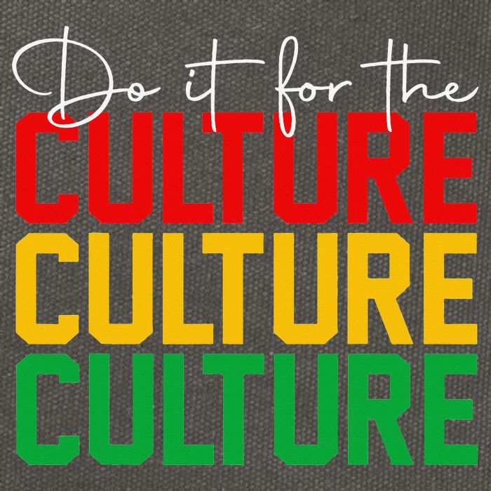 Juneteenth Do It For The Culture Black Freedom History Afro Cotton Canvas Backpack