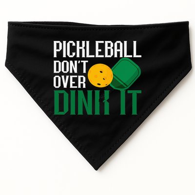 Just Dink It Pickleball Player Fan Gift USA-Made Doggie Bandana