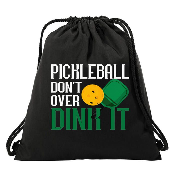 Just Dink It Pickleball Player Fan Gift Drawstring Bag