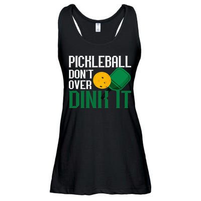 Just Dink It Pickleball Player Fan Gift Ladies Essential Flowy Tank