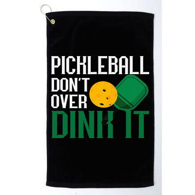 Just Dink It Pickleball Player Fan Gift Golf Towel