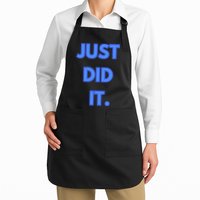 Just Did It Full-Length Apron With Pockets