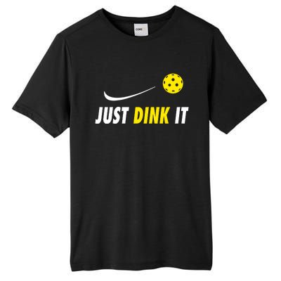 Just Dink It Funny Pickleball Tall Fusion ChromaSoft Performance T-Shirt