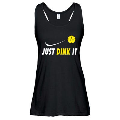 Just Dink It Funny Pickleball Ladies Essential Flowy Tank