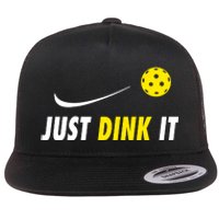 Just Dink It Funny Pickleball Flat Bill Trucker Hat