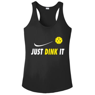 Just Dink It Funny Pickleball Ladies PosiCharge Competitor Racerback Tank