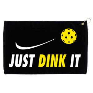 Just Dink It Funny Pickleball Grommeted Golf Towel