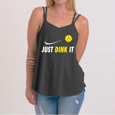 Just Dink It Funny Pickleball Women's Strappy Tank