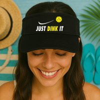 Just Dink It Funny Pickleball Visor