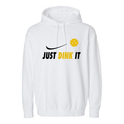 Just Dink It Funny Pickleball Garment-Dyed Fleece Hoodie