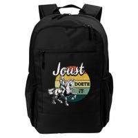 Joust Do It Jousting Knight Renaissance Festival Medieval Daily Commute Backpack