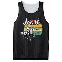 Joust Do It Jousting Knight Renaissance Festival Medieval Mesh Reversible Basketball Jersey Tank