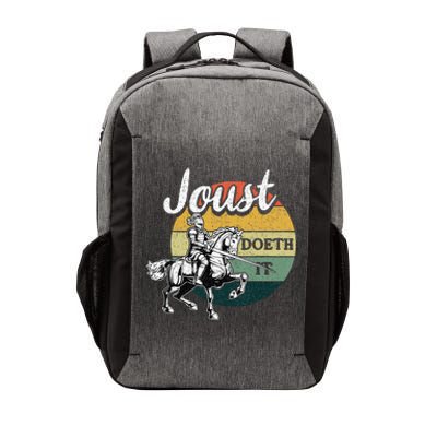 Joust Do It Jousting Knight Renaissance Festival Medieval Vector Backpack