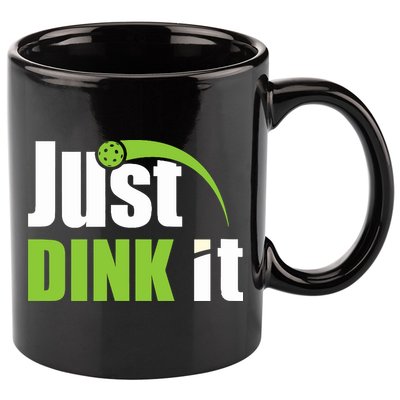 Just Dink It Pickleball Player Paddleball Lover 11oz C Handle Ceramic Mug