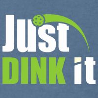 Just Dink It Pickleball Player Paddleball Lover Garment-Dyed Sweatshirt