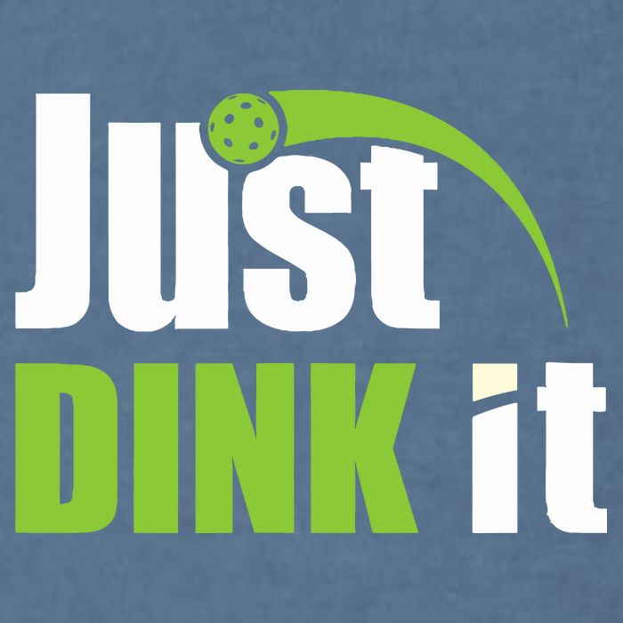 Just Dink It Pickleball Player Paddleball Lover Garment-Dyed Sweatshirt