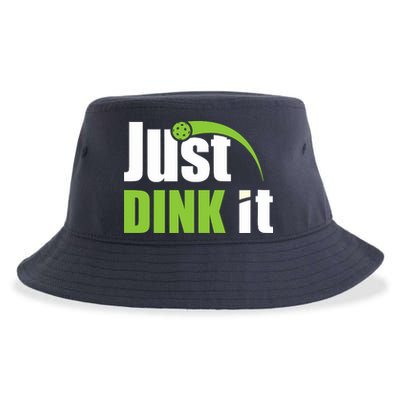 Just Dink It Pickleball Player Paddleball Lover Sustainable Bucket Hat