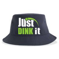 Just Dink It Pickleball Player Paddleball Lover Sustainable Bucket Hat