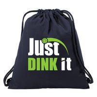 Just Dink It Pickleball Player Paddleball Lover Drawstring Bag