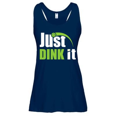 Just Dink It Pickleball Player Paddleball Lover Ladies Essential Flowy Tank