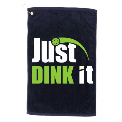 Just Dink It Pickleball Player Paddleball Lover Golf Towel