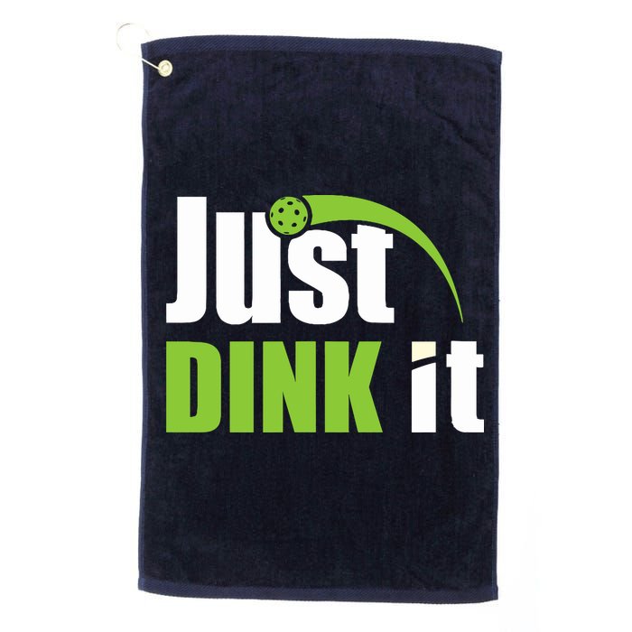 Just Dink It Pickleball Player Paddleball Lover Golf Towel