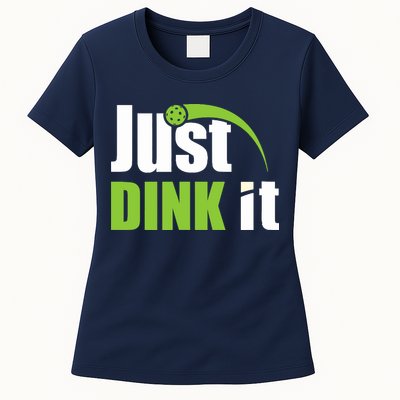 Just Dink It Pickleball Player Paddleball Lover Womens T-Shirt