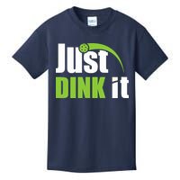 Just Dink It Pickleball Player Paddleball Lover Kids T-Shirt