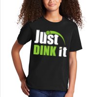 Just Dink It Pickleball Player Paddleball Lover Kids T-Shirt