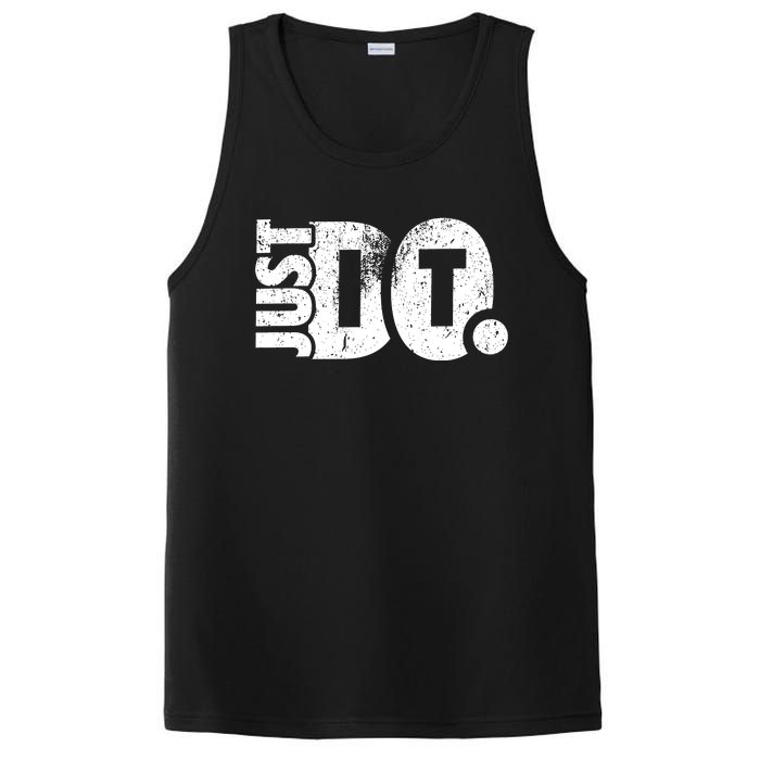 Just Do It Motivational Quotes PosiCharge Competitor Tank