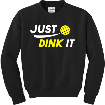 Just Dink It Pickleball Kids Sweatshirt