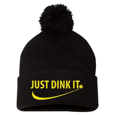 Just Dink It Pickleball Pom Pom 12in Knit Beanie